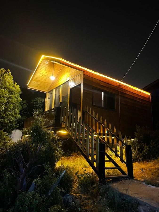 Ajloun Wooden Huts اكواخ عجلون الخشبية Live Amid Nature Umm al Manabi エクステリア 写真